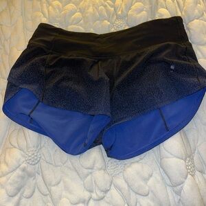 Lululemon ombre speckle speed up short 4
